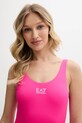 EA7 Emporio Armani jednoczęściowy strój kąpielowy różowy AF12599.7W000321