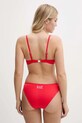 EA7 Emporio Armani dwuczęściowy strój kąpielowy AF12599.7W000320 czerwony SS25