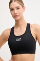 EA7 Emporio Armani biustonosz sportowy czarny AF12625.7W000231