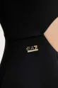 EA7 Emporio Armani jednoczęściowy strój kąpielowy czarny AF12215.7W000300