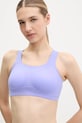 Спортивный бюстгальтер Calvin Klein Performance фиолетовой LVGWS5K123