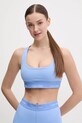 Спортивный бюстгальтер Calvin Klein Performance немного упрочнённая голубой LVGWS5K138