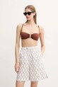Max Mara Beachwear biustonosz kąpielowy 2516821199600 brązowy SS25