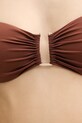 Max Mara Beachwear biustonosz kąpielowy 2516821199600 brązowy