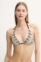 Obojstranná plavková podprsenka Max Mara Beachwear vrchný béžová 2516821309600