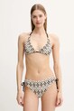 Obojstranná plavková podprsenka Max Mara Beachwear 2516821309600 béžová SS25