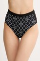 Oboustranné plavkové kalhotky Max Mara Beachwear hladký černá 2516821329600