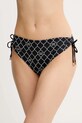 Max Mara Beachwear slip pentru plajă cu două fețe uni negru 2516821359600
