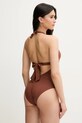 Max Mara Beachwear costume da bagno intero 2516831039600 marrone SS25