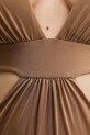 Max Mara Beachwear jednoczęściowy strój kąpielowy brązowy 2516831089600
