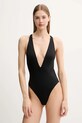 Jednodílné plavky Max Mara Beachwear měkké černá 2516831139600