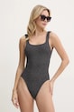PARAMIDONNA jednoczęściowy strój kąpielowy miękka czarny SS25SCL