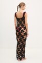 Îmbrăcăminte PARAMIDONNA rochie de plajă din mătase CR25MB negru