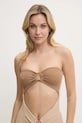 Одежда Слитный купальник PARAMIDONNA SS24RCS бежевый