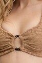 PARAMIDONNA costum de baie din două piese SS24ICM maro