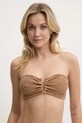 Îmbrăcăminte PARAMIDONNA costum de baie din două piese SS24FRCM maro