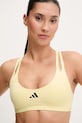 Спортивний бюстгальтер adidas Performance Aeroready жовтий JD2117