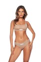 Σουτιέν GOD SAVE QUEENS BRALETTE SCOOP-NECK πλεκτό ύφασμα μπεζ GSQ.140.118