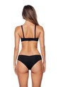 Oblečení Podprsenka GOD SAVE QUEENS BRALETTE SCOOP-NECK GSQ.140.118 černá