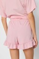 Îmbrăcăminte Bizuu pantaloni scurți de pijama din bumbac LIMA PIZAMA.DOL.LIMA.ROZOWY. roz