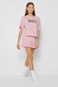 Bizuu tricou de pijama din bumbac ALEX PIZAMA.GORA.ALEX.ROZOWY roz
