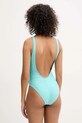 adidas Originals costum de baie dintr-o bucată Adicolor JP0358 turcoaz SS25
