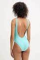 adidas Originals costum de baie dintr-o bucată Adicolor JP0358 turcoaz SS25