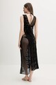 Îmbrăcăminte Desigual rochie de plajă din bumbac MIXINGER DOUBLE AM 25SAWA14 negru