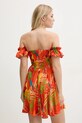 Îmbrăcăminte Desigual rochie de plaja BAHAMAS DRESS 25SWMW10 portocaliu