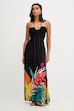 Desigual rochie de plajă BELICE DRESS negru 25SWMW08