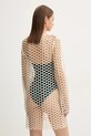 Oblačila Obleka za na plažo Desigual FLOW DRESS 25SWMK22 bež