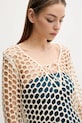 Плажна рокля Desigual FLOW DRESS бежов 25SWMK22