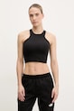 Sportovní podprsenka The North Face Refina jemně vyztužené černá NF0A896AJK31