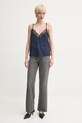 ZADIG&VOLTAIRE bluzka jedwabna WWCR01267.404 granatowy SS25