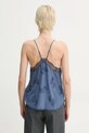 Îmbrăcăminte ZADIG&VOLTAIRE bluză de matase WWCR01291.424 albastru