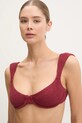Купальный бюстгальтер Bond Eye с кисточками красный BOUND598