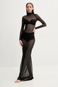 Zhilyova rochie Moonlight maxi negru 244470201