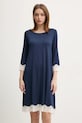 United Colors of Benetton camasa de noapte camasa de noapte bleumarin 3Z123C01F