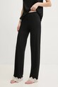 United Colors of Benetton spodnie piżamowe dzianina czarny 3Z123F04A