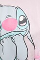 United Colors of Benetton t-shirt piżamowy bawełniany LILO&STITCH różowy 30963M07C