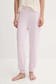 United Colors of Benetton pantaloni de pijama fund roz 36MX3F047
