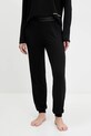 United Colors of Benetton spodnie piżamowe melanż czarny 36MX3F047
