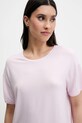 Μπλουζάκι πιτζάμας United Colors of Benetton ροζ 36MX3M07A