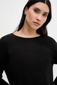 Μακρυμάνικη μπλούζα πιτζάμας United Colors of Benetton μαύρο 36MX3M07B