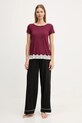 Пижамная футболка United Colors of Benetton 3Z123M314 бордо AW25