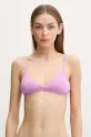 United Colors of Benetton sutien moale violet 3ZQM1R012