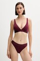 United Colors of Benetton biustonosz 3OP81R01F bordowy AW25