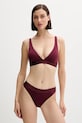 United Colors of Benetton biustonosz 3OP81R01F bordowy AW25