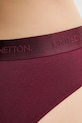 Odzież United Colors of Benetton figi 3OP81S01L bordowy