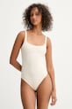 United Colors of Benetton body dzianina beżowy 30GJ1B004